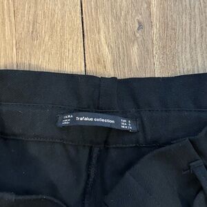 Black Paper Bag Work Pants